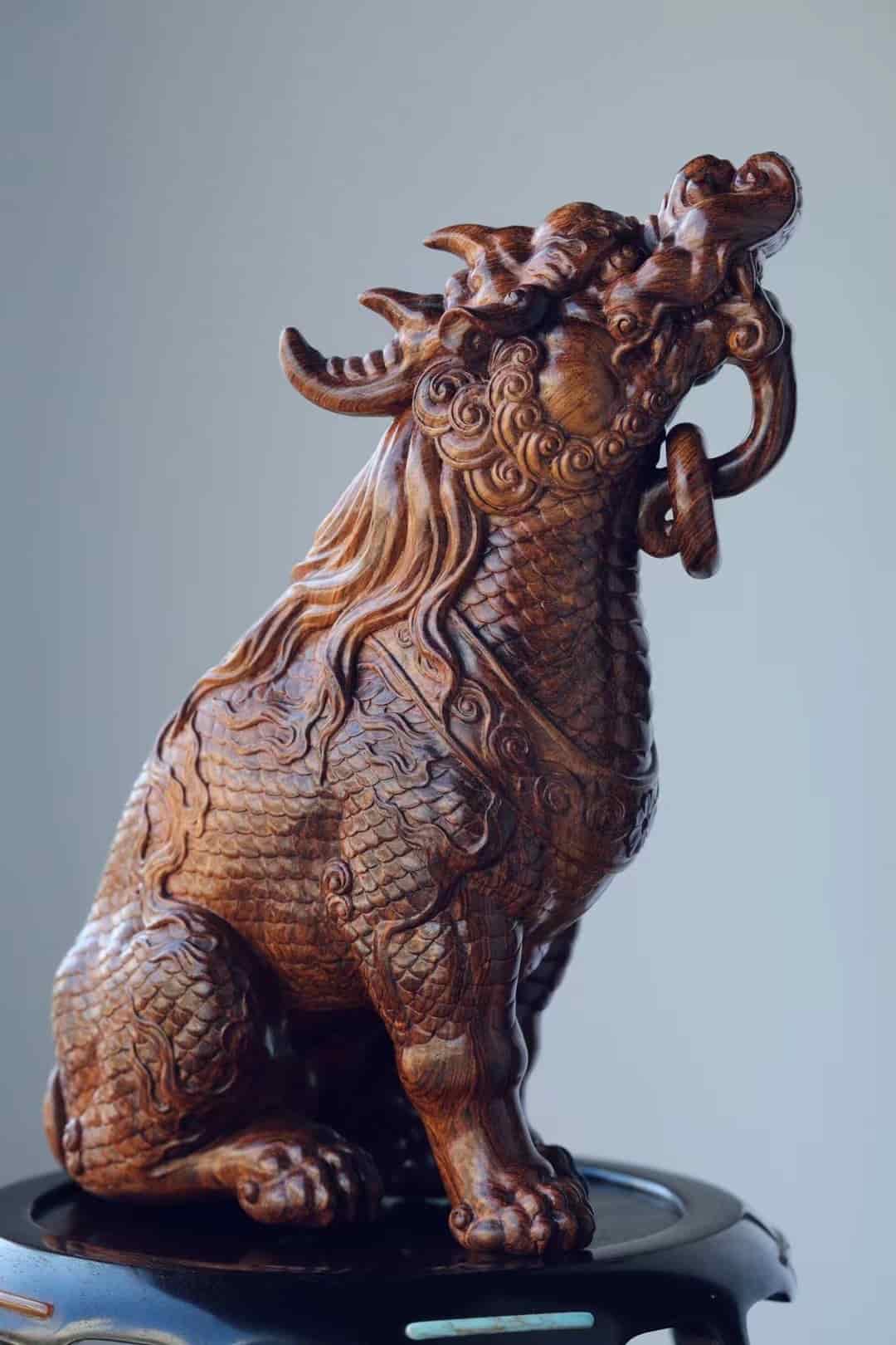 越南黄花梨瑞兽