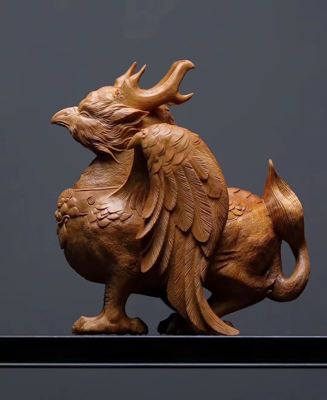 印度老山檀香瑞兽嘲风