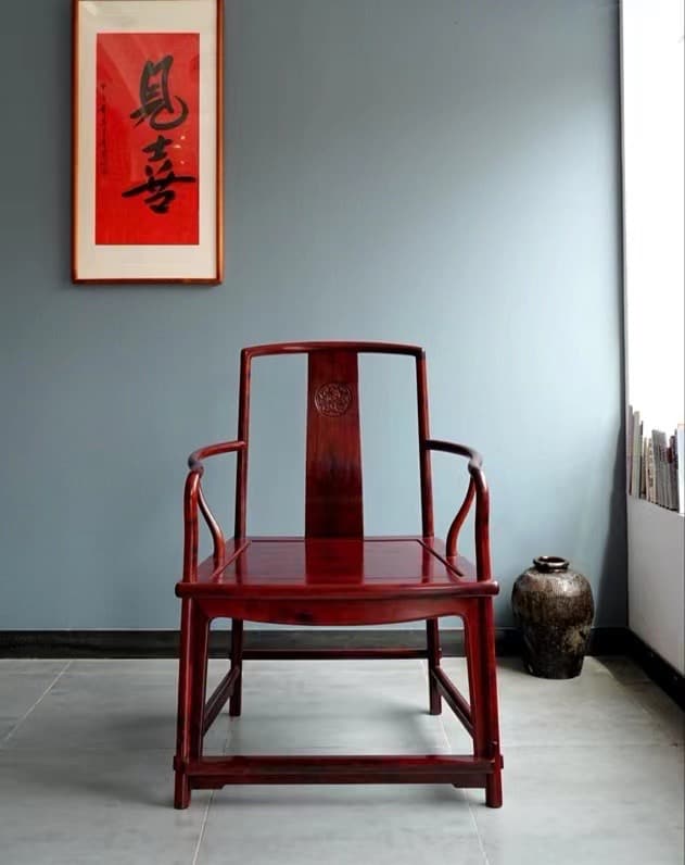 印度小叶紫檀主人椅